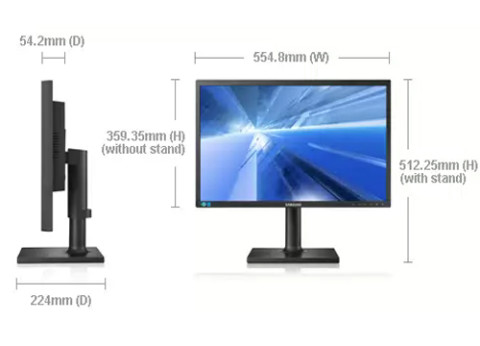 מסך מחשב מסתובב S24C450BW