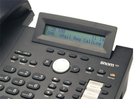 טלפון משרדי סנום Snom 320 IP