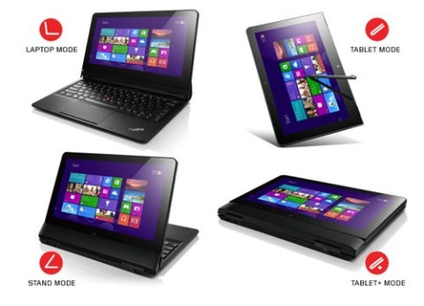 מחשב נייד לנובו ThinkPad Helix
