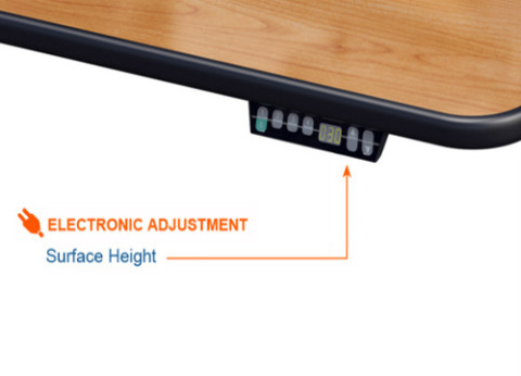 שולחן מחשב מתכוונן חשמלי | עמדת עבודה עמידה ישיבה
