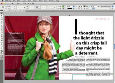 תוכנת עיצוב והוצאה לאור אדובי אינדיזיין InDesign