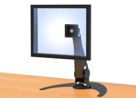 זרוע מתכווננת ניידת למסך מחשב שטוח