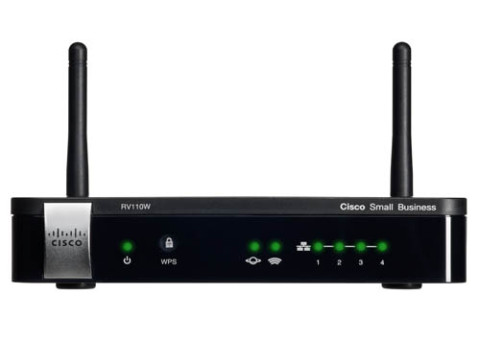 ראוטר סיסקו אלחוטי פיירוול RV110W Wireless N VPN