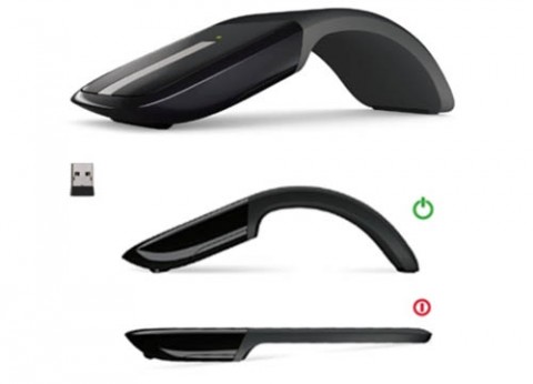 עכבר אלחוטי למיקרוסופט סרפס Surface Arc Mouse