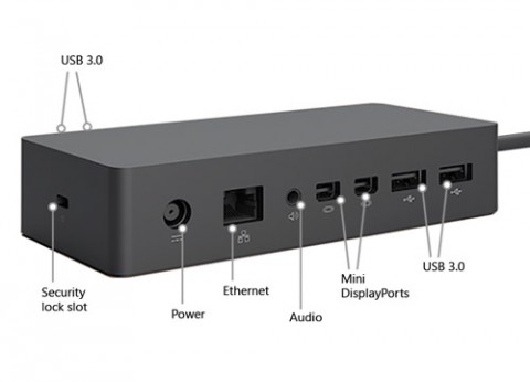 תחנת עגינה למיקרוסופט סרפס Microsoft Surface Dock