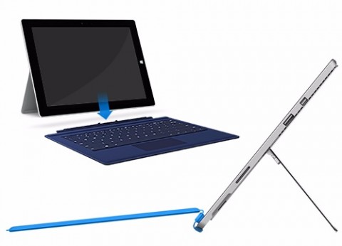 מקלדת לטאבלט סרפס פרו Type Cover Surface Pro 4