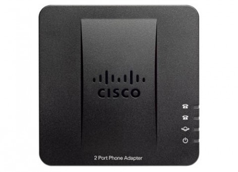 מתאם VoIP משולב ראוטר סיסקו Cisco SPA122 ATA