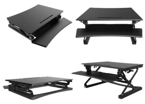 עמדת עבודה ארגונומית עמידה ישיבה