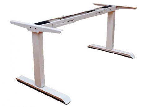 שולחן מחשב חשמלי ארגונומי ישיבה עמידה