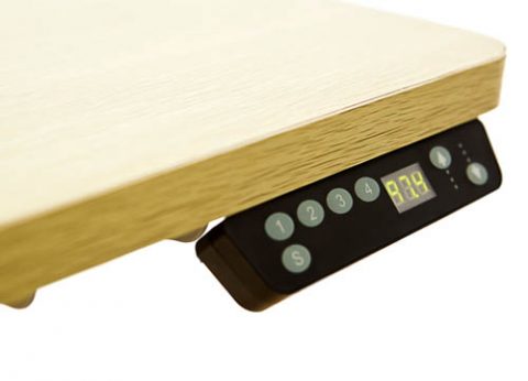 שולחן מחשב חשמלי פינתי בצורת L