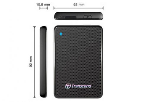 כונן קשיח חיצוני נייד Transcend ESD400 SSD 1TB